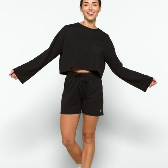 Free People Tops - Free People Sunny Set in Black